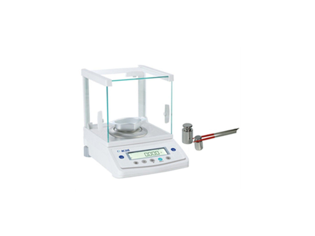 RS232 0.0001g Lab  Analytical Weighing Scale With Adjustable Feet supplier