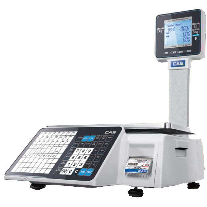 380*250mm Label Printing LCD Weigh Beam Scale supplier