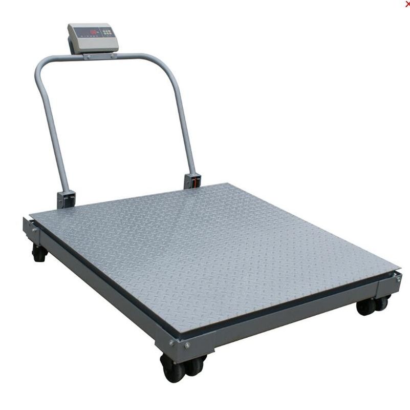 Hand Pull Electronic LCD 6V Floor Weighing Scale supplier